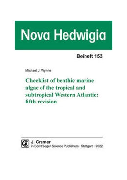 Abbildung von Wynne | Checklist of benthic marine algae of the tropical and subtropical Western Atlantic: fifth revision | 1. Auflage | 2022 | beck-shop.de