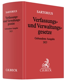 Abbildung von Sartorius | Verfassungs- und Verwaltungsgesetze | 1. Auflage | 2023 | beck-shop.de