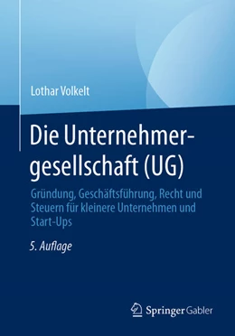 Abbildung von Volkelt | Die Unternehmergesellschaft (UG) | 5. Auflage | 2022 | beck-shop.de