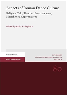 Abbildung von Schlapbach | Aspects of Roman Dance Culture | 1. Auflage | 2022 | beck-shop.de