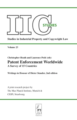Abbildung von Heath / Petit | Patent Enforcement Worldwide | 2. Auflage | 2005 | beck-shop.de