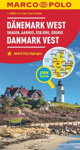 Abbildung von MARCO POLO Regionalkarte Dänemark West 1:200.000 | 6. Auflage | 2022 | beck-shop.de