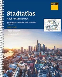 Abbildung von ADAC Stadtatlas Rhein-Main, Frankfurt 1:20.000 | 13. Auflage | 2022 | beck-shop.de
