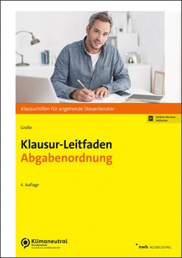 Abbildung von Große | Klausur-Leitfaden Abgabenordnung (Online-Version) | 4. Auflage | 2022 | beck-shop.de