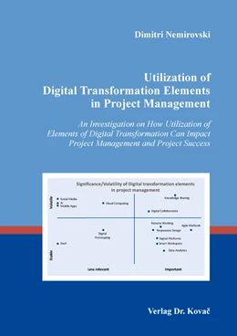 Abbildung von Nemirovski | Utilization of Digital Transformation Elements in Project Management | 1. Auflage | 2022 | 563 | beck-shop.de
