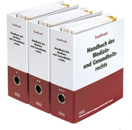 Abbildung von Saalfrank | Handbuch des Medizin- und Gesundheitsrechts | 1. Auflage | 2022 | beck-shop.de