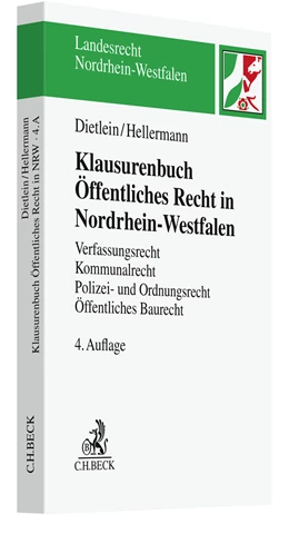 Abbildung von Dietlein / Hellermann | Klausurenbuch Öffentliches Recht in Nordrhein-Westfalen | 4. Auflage | 2023 | beck-shop.de
