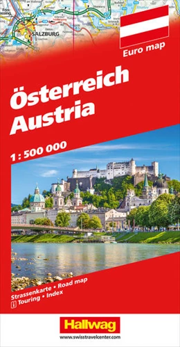 Abbildung von Österreich Strassenkarte 1:500 000. LZ bis 2026 | 1. Auflage | 2022 | beck-shop.de