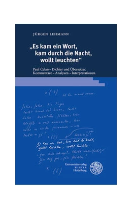 Abbildung von Lehmann / May | „Es kam ein Wort, kam durch die Nacht, wollt leuchten“ | 1. Auflage | 2024 | 424 | beck-shop.de