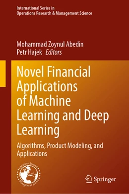 Abbildung von Abedin / Hajek | Novel Financial Applications of Machine Learning and Deep Learning | 1. Auflage | 2023 | beck-shop.de