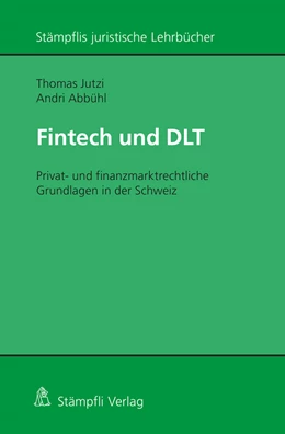 Abbildung von Jutzi / Abbühl | Fintech und DLT | 1. Auflage | 2023 | beck-shop.de