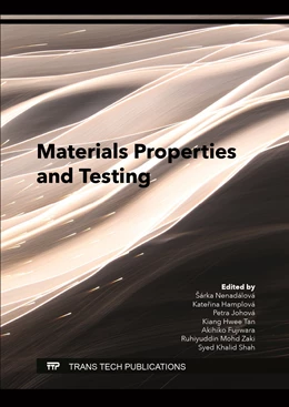 Abbildung von Nenadálová / Hamplová | Materials Properties and Testing | 1. Auflage | 2022 | beck-shop.de