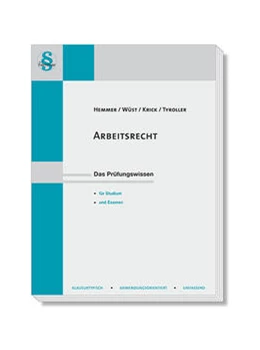 Abbildung von Hemmer / Wüst | Arbeitsrecht | 18. Auflage | 2022 | beck-shop.de