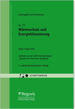 Abbildung von Wärmeschutz und Energiebilanzierung – Leistungsbild und Honorierung | 3. Auflage | 2022 | 23 | beck-shop.de