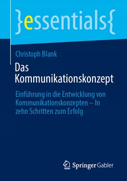 Abbildung von Blank | Das Kommunikationskonzept | 1. Auflage | 2022 | beck-shop.de