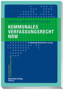 Abbildung von Ehlers / Glock | Kommunales Verfassungsrecht NRW | 4. Auflage | 2022 | beck-shop.de