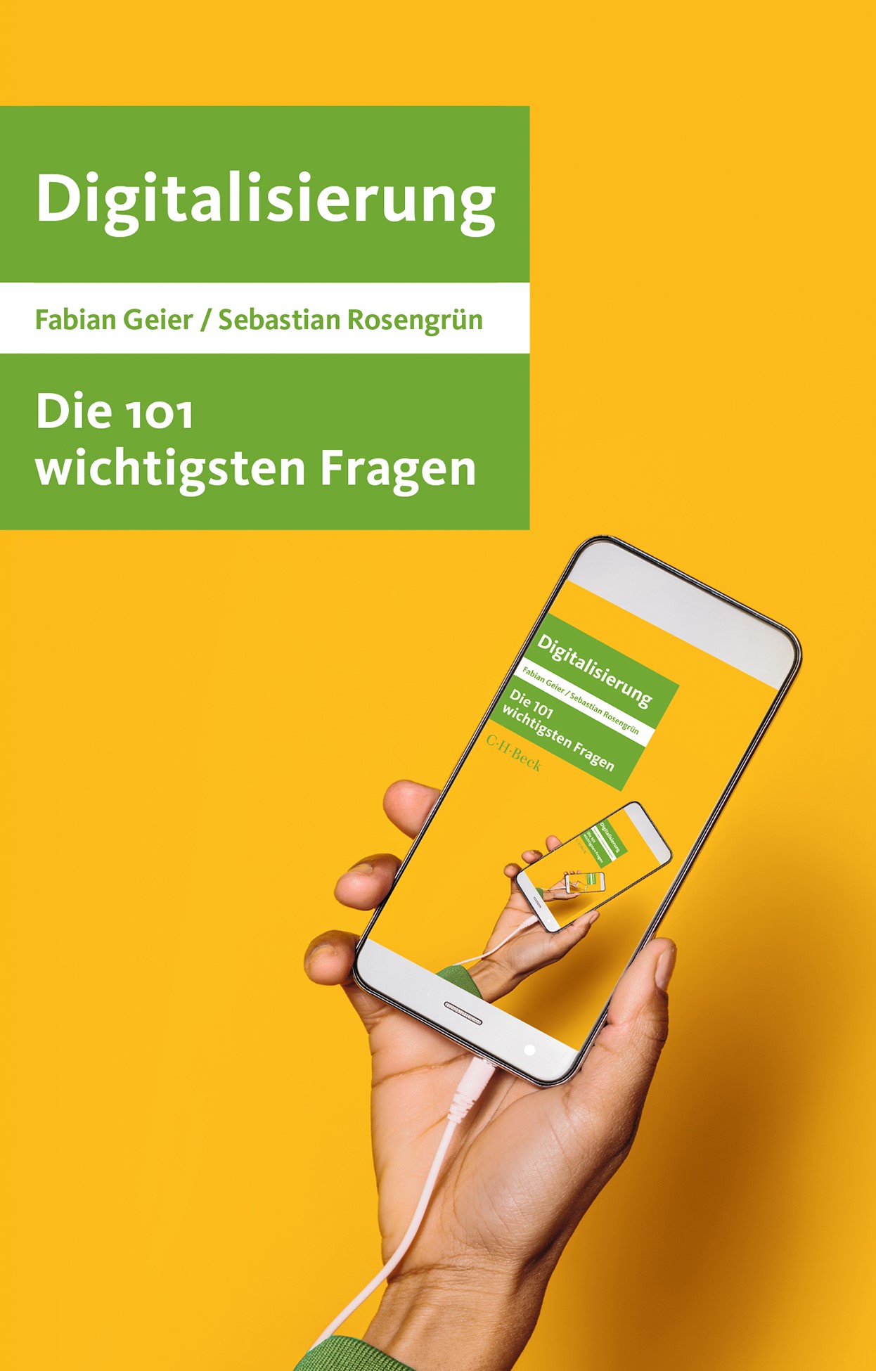 Cover: Geier, Fabian / Rosengrün, Sebastian, Die 101 wichtigsten Fragen - Digitalisierung
