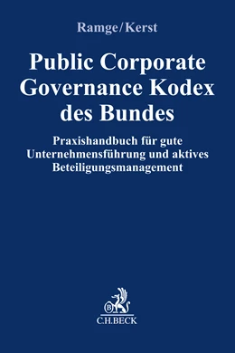 Abbildung von Ramge / Kerst | Public Corporate Governance Kodex des Bundes | 1. Auflage | 2024 | beck-shop.de