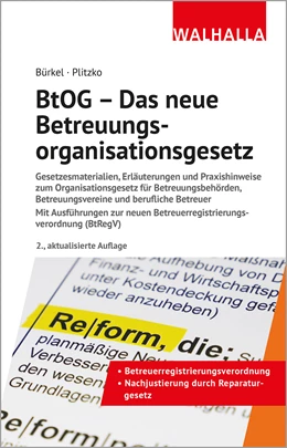 Abbildung von Bürkel / Plitzko | BtOG - Das neue Betreuungsorganisationsgesetz | 2. Auflage | 2023 | beck-shop.de