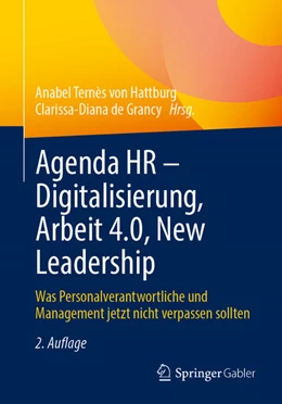Abbildung von Ternès von Hattburg / de Grancy | Agenda HR - Digitalisierung, Arbeit 4.0, New Leadership | 2. Auflage | 2023 | beck-shop.de