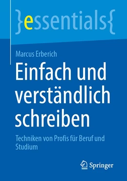 Abbildung von Erberich | Einfach und verständlich schreiben | 1. Auflage | 2022 | beck-shop.de