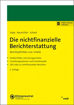 Abbildung von Sopp / Baumüller | Nachhaltigkeitsberichterstattung | 2. Auflage | 2022 | beck-shop.de