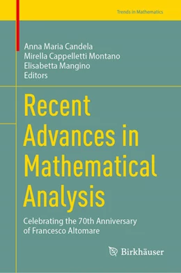 Abbildung von Candela / Cappelletti Montano | Recent Advances in Mathematical Analysis | 1. Auflage | 2023 | beck-shop.de