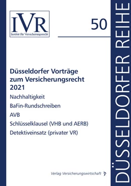 Abbildung von Looschelders / Michael | Düsseldorfer Vorträge zum Versicherungsrecht 2021 | 1. Auflage | 2022 | beck-shop.de