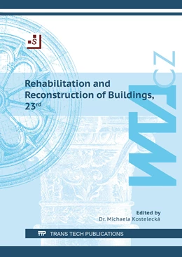 Abbildung von Kostelecká | Rehabilitation and Reconstruction of Buildings, 23rd | 1. Auflage | 2022 | beck-shop.de