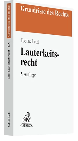 Abbildung von Lettl | Lauterkeitsrecht | 5. Auflage | 2023 | beck-shop.de