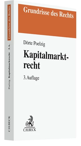 Abbildung von Poelzig | Kapitalmarktrecht | 3. Auflage | 2023 | beck-shop.de