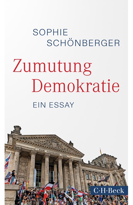 Cover: Sophie Schönberger, Zumutung Demokratie