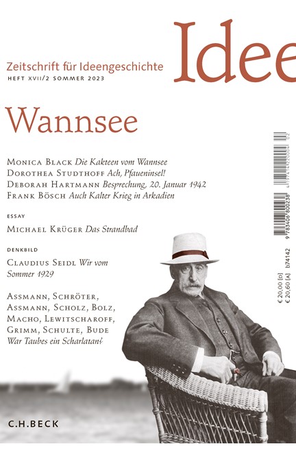 Cover: , Zeitschrift für Ideengeschichte Heft XVII/2 Sommer 2023