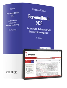 Abbildung von Küttner | Personalbuch 2023 | 30. Auflage | 2023 | beck-shop.de