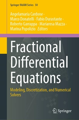 Abbildung von Cardone / Donatelli | Fractional Differential Equations | 1. Auflage | 2023 | beck-shop.de