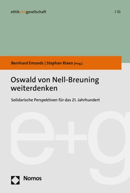 Abbildung von Emunds / Rixen | Oswald von Nell-Breuning weiterdenken | 1. Auflage | 2022 | beck-shop.de