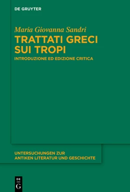 Abbildung von Sandri | Trattati greci sui tropi | 1. Auflage | 2023 | 150 | beck-shop.de