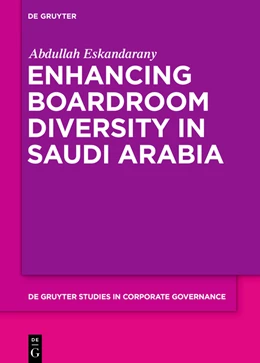 Abbildung von Eskandarany | Enhancing Boardroom Diversity in Saudi Arabia | 1. Auflage | 2023 | 4 | beck-shop.de