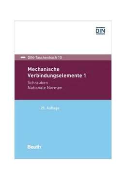 Abbildung von Mechanische Verbindungselemente 1 | 25. Auflage | 2023 | 10 | beck-shop.de