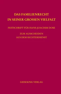 Abbildung von Dutta / Guhling | Das Familienrecht in seiner großen Vielfalt | 1. Auflage | 2022 | beck-shop.de