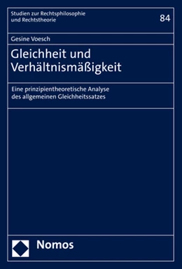 Abbildung von Voesch | Gleichheit und Verhältnismäßigkeit | 1. Auflage | 2023 | 84 | beck-shop.de