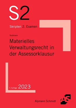 Abbildung von Stuttmann | Materielles Verwaltungsrecht in der Assessorklausur | 5. Auflage | 2023 | beck-shop.de