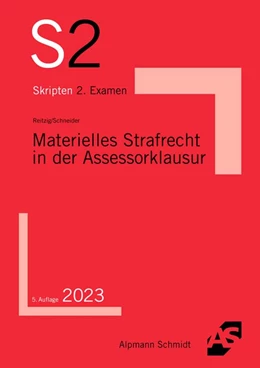 Abbildung von Reitzig / Schneider | Materielles Strafrecht in der Assessorklausur | 5. Auflage | 2023 | beck-shop.de