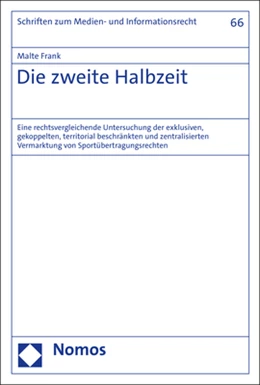 Abbildung von Frank | Die zweite Halbzeit | 1. Auflage | 2023 | beck-shop.de