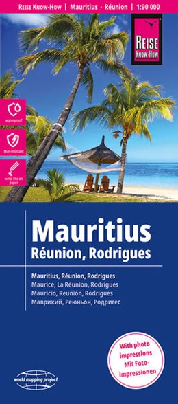 Abbildung von Peter Rump | Reise Know-How Landkarte Mauritius, Réunion, Rodrigues (1:90.000) | 5. Auflage | 2023 | beck-shop.de