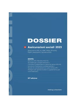 Abbildung von Keiser | DOSSIER Assicurazioni sociali 2023 | 32. Auflage | 2023 | beck-shop.de