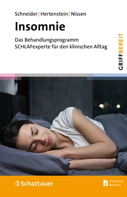 Abbildung von Schneider / Hertenstein | Insomnie (griffbereit) | 1. Auflage | 2024 | beck-shop.de