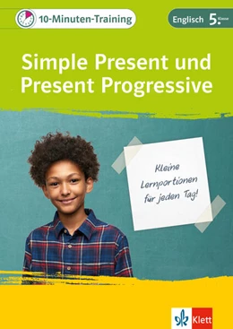 Abbildung von Klett 10-Minuten-Training Englisch Simple Present und Present Progressive 5. Klasse | 1. Auflage | 2023 | beck-shop.de