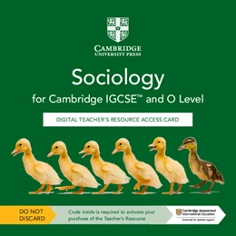 Abbildung von Roberts | Cambridge IGCSE™ and O Level Sociology Digital Teacher's Resource Access Card | 2. Auflage | 2023 | beck-shop.de