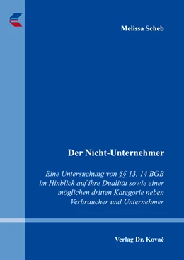 Abbildung von Scheb | Der Nicht-Unternehmer | 1. Auflage | 2023 | 34 | beck-shop.de